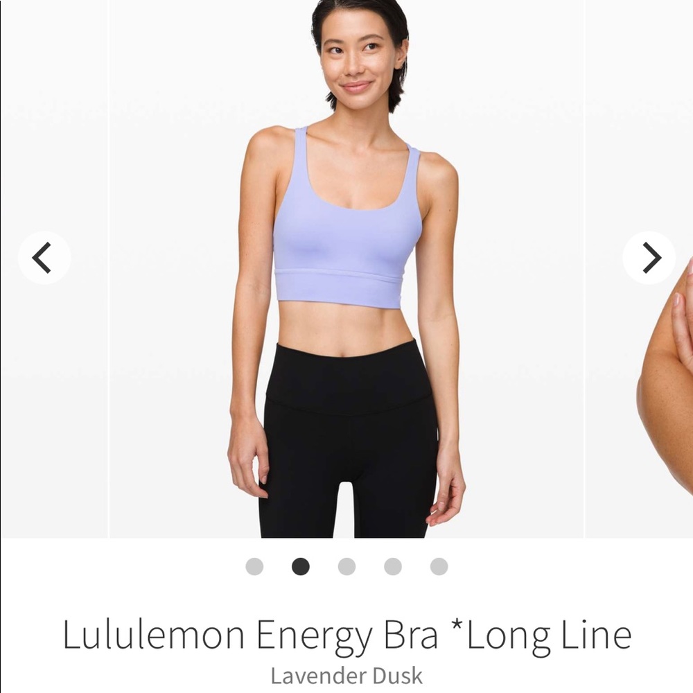 Lululemon Energy Bra Long Line